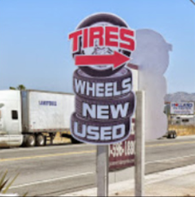 tire sign